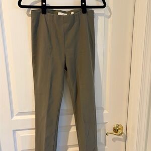 Vince Olive Green Cropped Ankle Dress Pants